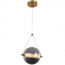 Φωτιστικό Κρεμαστό LED 6W 230V 480lm Θερμό Φως Μπρονζέ SPLENDOR